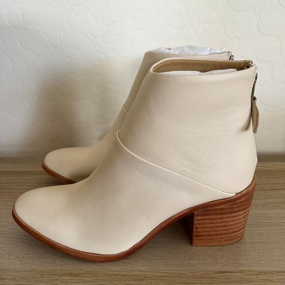 Nisolo Dari Boot Bone Leather Ankle Boots Size 8.5 New with Box - Picture 3 of 8